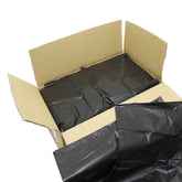 200 Black Heavy Duty Bin Liners, Flat Packed